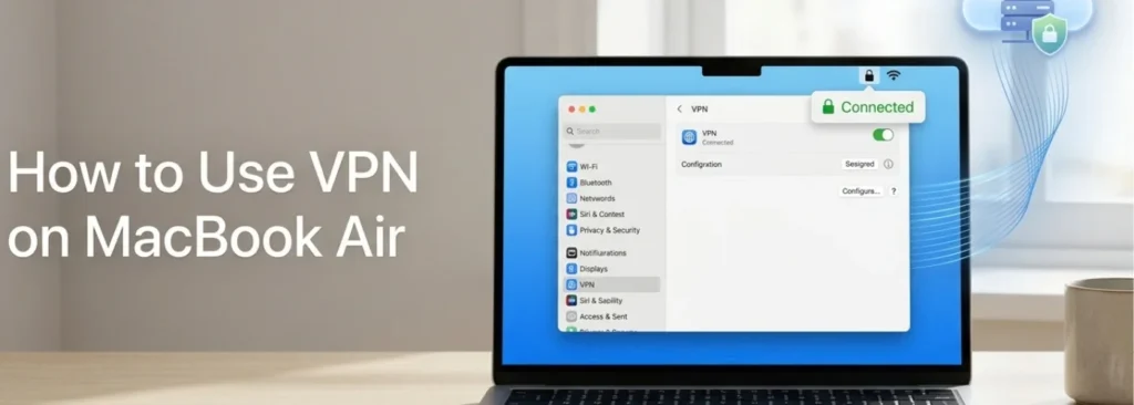 use VPN on MacBook Air